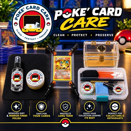 Kit restauro carte pokemon - kit,