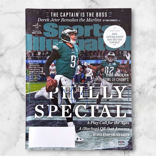 Nick foles autografato - autografato, firmato