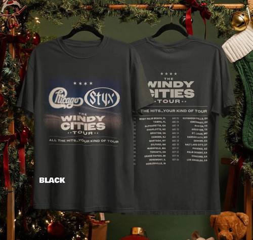 Shirt vintage styx chicago - t-shirt,